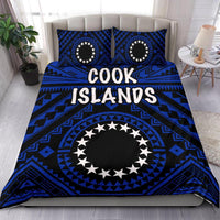 Cook Island Bedding Set - Seal With Polynesian Tattoo Style ( Blue) - Polynesian Pride