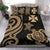 Wallis and Futuna Bedding Set - Gold Tentacle Turtle - Polynesian Pride