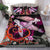 (Personalised) Hawaii Turtle Couple Valentine's Hibiscus Plumeria Bedding Set - Valentine Style - AH - Polynesian Pride