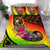 Chuuk Bedding Set - Polynesian Hook And Hibiscus (Raggae) - Polynesian Pride