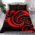 New Zealand Maori Mangopare Bedding Set Polynesian - Red - Polynesian Pride