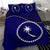 Chuuk Duvet Cover Set - Chuuk Flag Dark Blue - Polynesian Pride