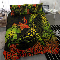 Hawaii Duvet Cover Set - Polynesian Humpback Whale - Polynesian Pride