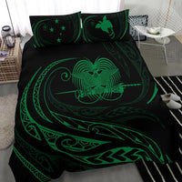 Papua New Guinea Bedding Set - Green - Frida Style - Polynesian Pride