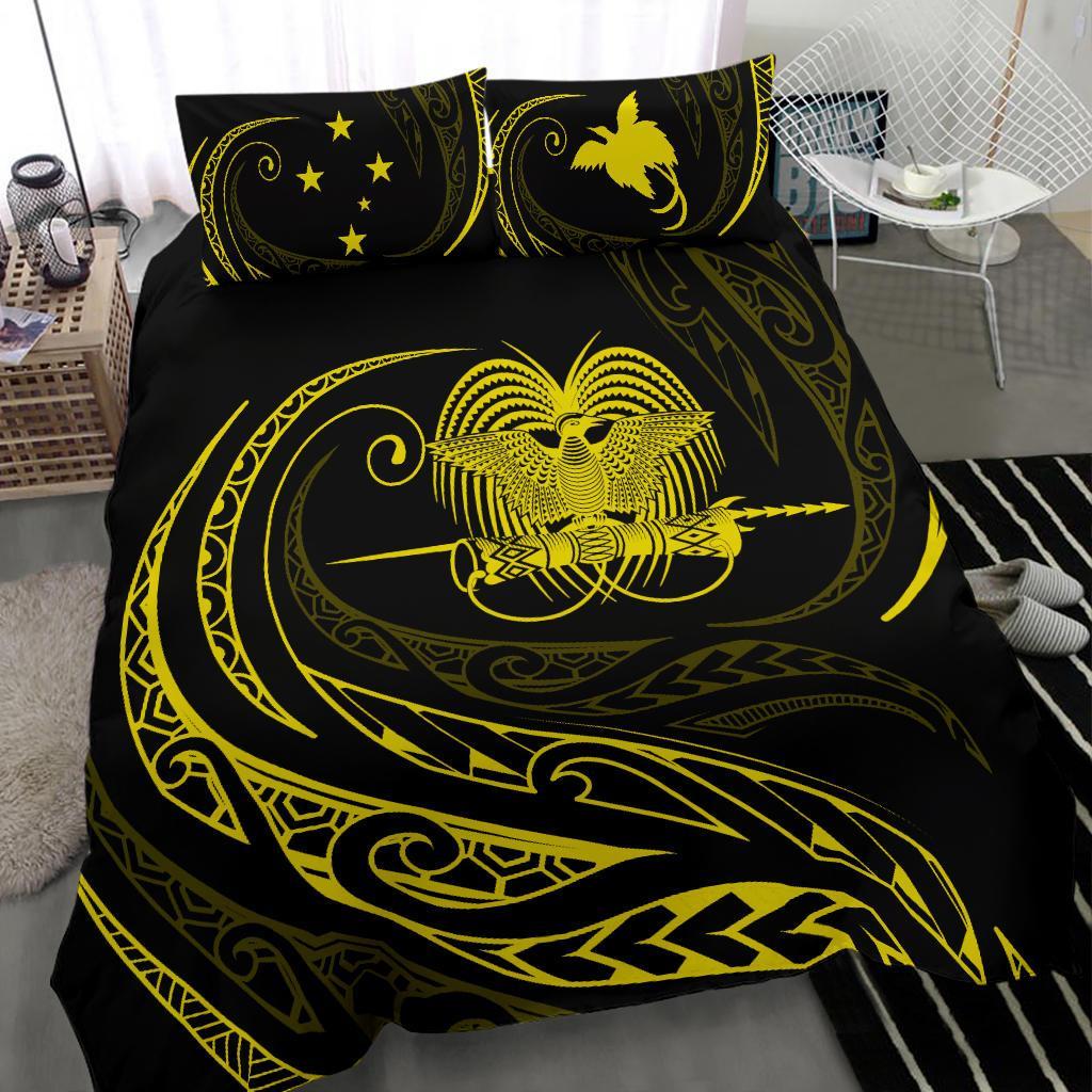 Papua New Guinea Bedding Set - White - Frida Style - Polynesian Pride