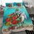 Polynesian Duvet Cover Set - Guam Bedding Set Ocean Turtle Hibiscus - Polynesian Pride