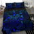 Polynesian Bedding Set - Guam Duvet Cover Set Blue Color - Polynesian Pride