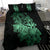 Polynesian Bedding Set - Guam Duvet Cover Set Green Latte Stone - Polynesian Pride