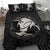 New Zealand Huia Bird, Maori Bedding Set - Polynesian Pride