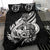 Polynesian Bedding Set - Guam Duvet Cover Set Father And Son Black Black - Polynesian Pride