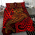 Guam Polynesian Bedding Set - Red Shark Polynesian Tattoo - Polynesian Pride