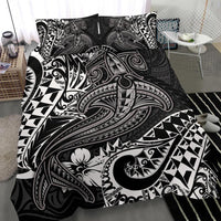 Polynesian Bedding Set - White Shark Polynesian Tattoo - Polynesian Pride