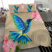 Hawaii Bedding Set - Hawaii Humming Bird Hibiscus Polynesian Bedding Set - Polynesian Pride