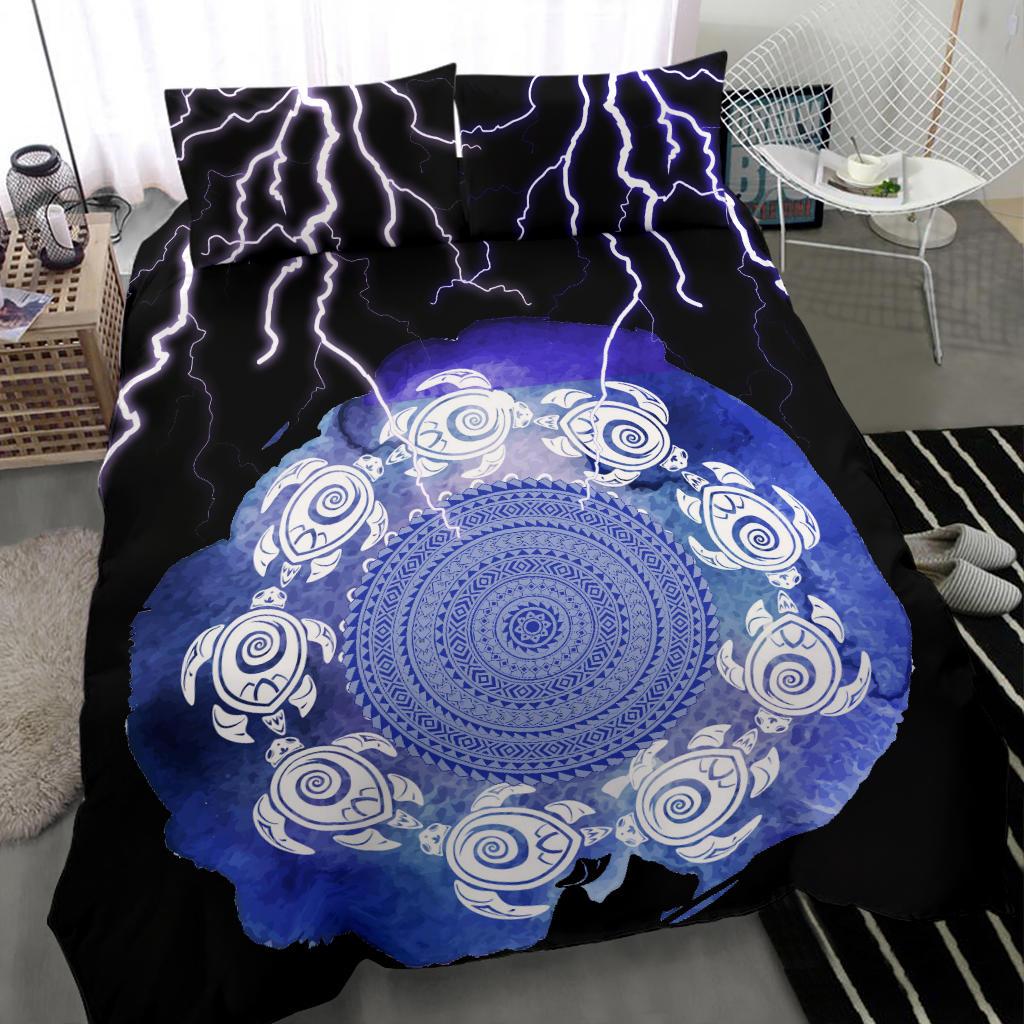 Polynesian Bedding Set - The Brave Turtle - Polynesian Pride