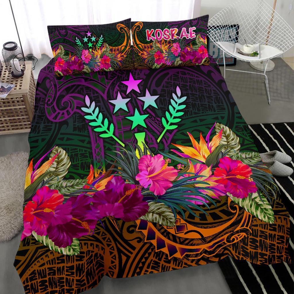 Kosrae Bedding Set - Summer Hibiscus - Polynesian Pride