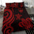 Guam Polynesian Bedding Set - Red Tentacle Turtle - Polynesian Pride