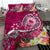 Samoa Bedding Set - Turtle Plumeria (Pink) - Polynesian Pride