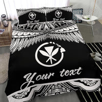 Hawaii Polynesian Custom Personalised Bedding set - Hawaii Pride White Version - Polynesian Pride