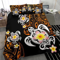 Hawaii Turtle Plumeria Polynesian Bedding Set - Hete Style - Polynesian Pride
