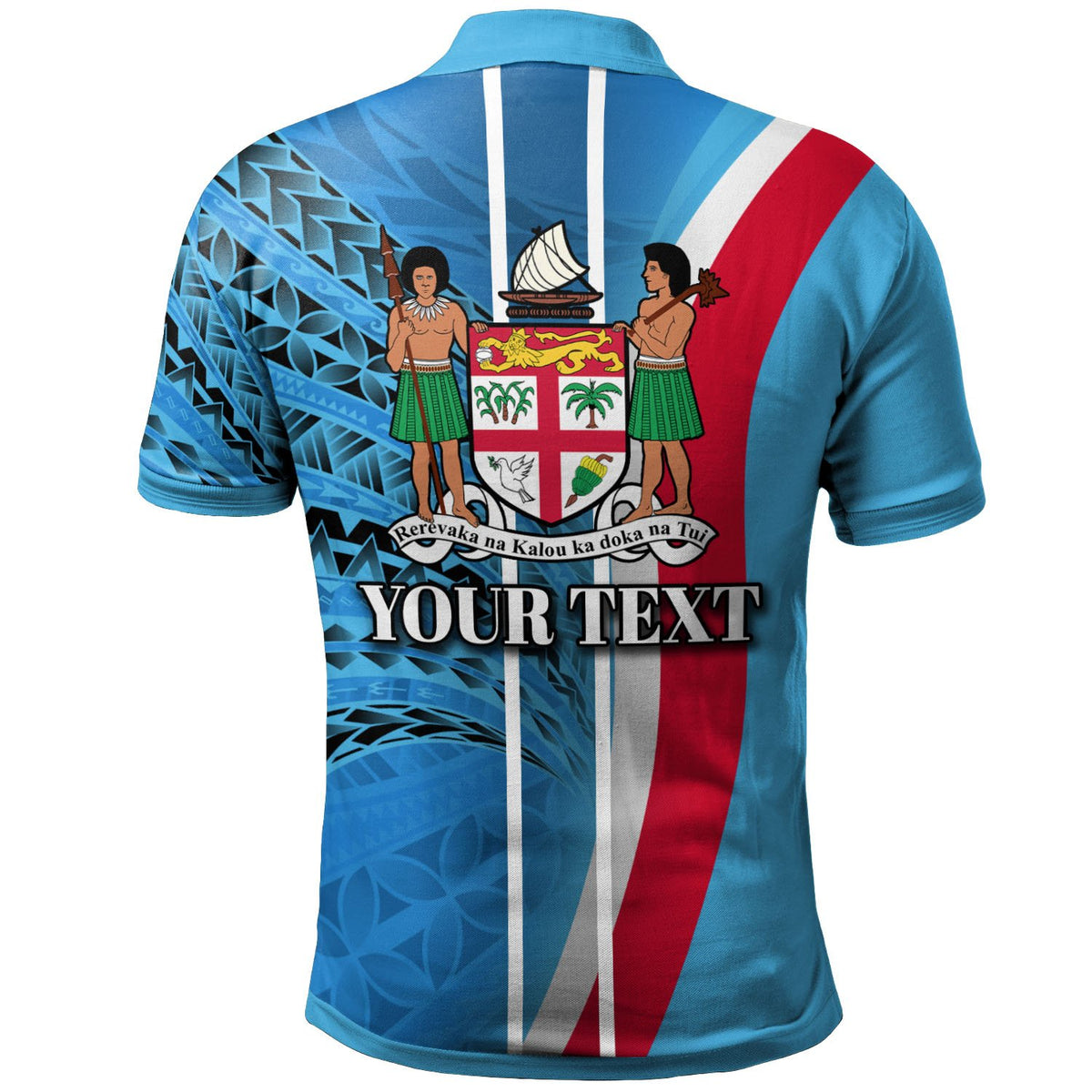 Fiji Polo Shirt Custom Special style - Polynesian Pride