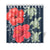 Hawaii Deep Blue Hibiscus Turtle Shower Curtain - AH - Mike Style 177 x 172 (cm) Blue - Polynesian Pride