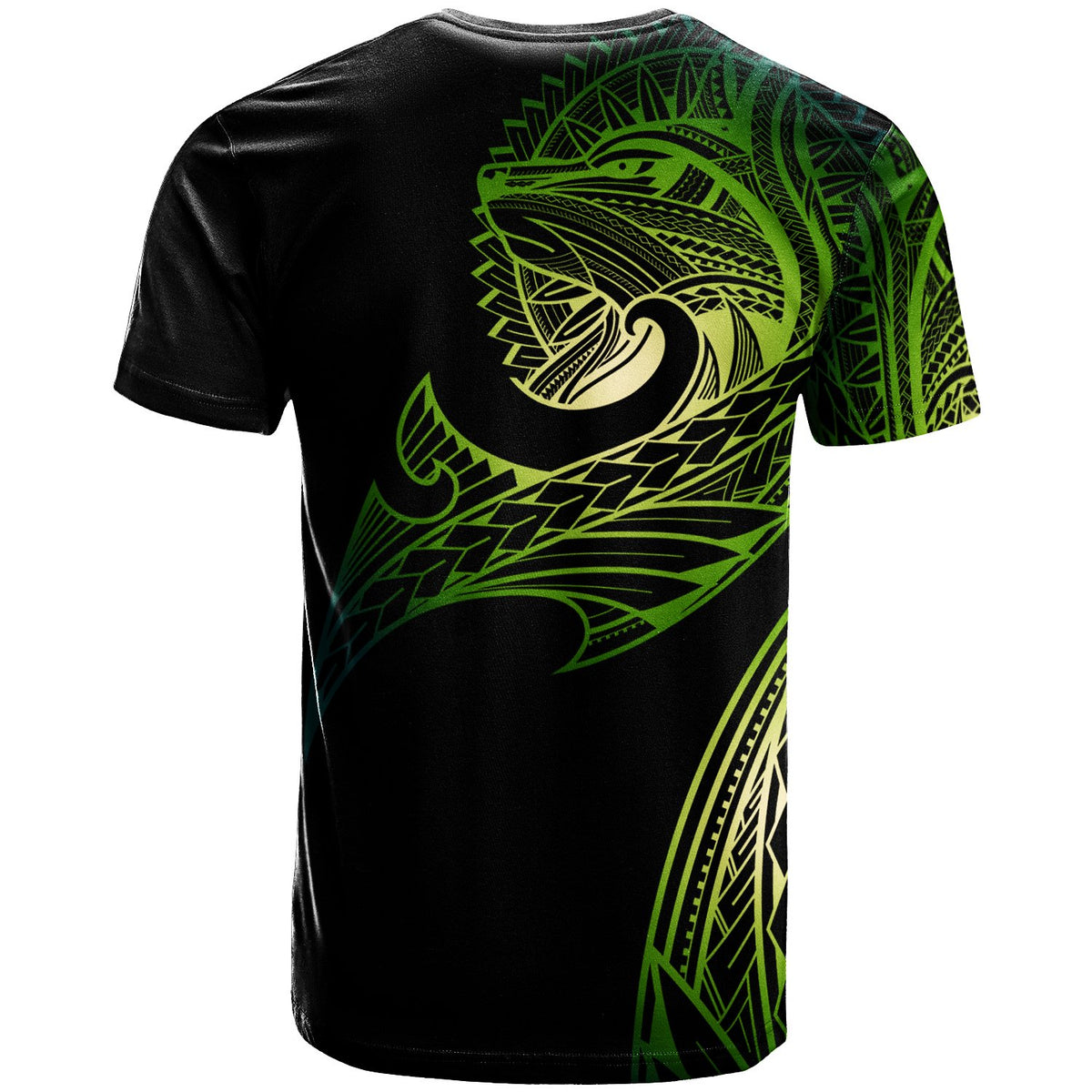 Tahiti T Shirt Leader Wolf Is You Gradient Color - Polynesian Pride