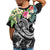 YAP Polynesian T Shirt Summer Plumeria (Black) - Polynesian Pride