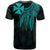 Wallis and Futuna T Shirt Polynesian Wings Turquoise - Polynesian Pride