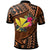 Hawaii Kanaka Maoli Custom Polo Polynesian Hook and Hibiscus - Polynesian Pride