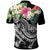 FSM Polynesian Polo Summer Plumeria (Black) - Polynesian Pride