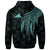 Tokelau Polynesian Custom Hoodie Polynesian Wings (Turquoise) - Polynesian Pride