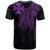 Wallis and Futuna Custom T Shirt Polynesian Wings Purple - Polynesian Pride