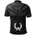 Pohnpei Custom Polo Pohnpei Seal With Polynesian Tattoo Style (Black) BN25 - Polynesian Pride