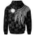 Nauru Custom Hoodie Polynesian Wings (White) - Polynesian Pride