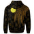 Palau Polynesian Custom Hoodie Polynesian Wings (Golden) - Polynesian Pride