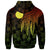 Palau Polynesian Custom Hoodie Polynesian Wings (Reggae) - Polynesian Pride