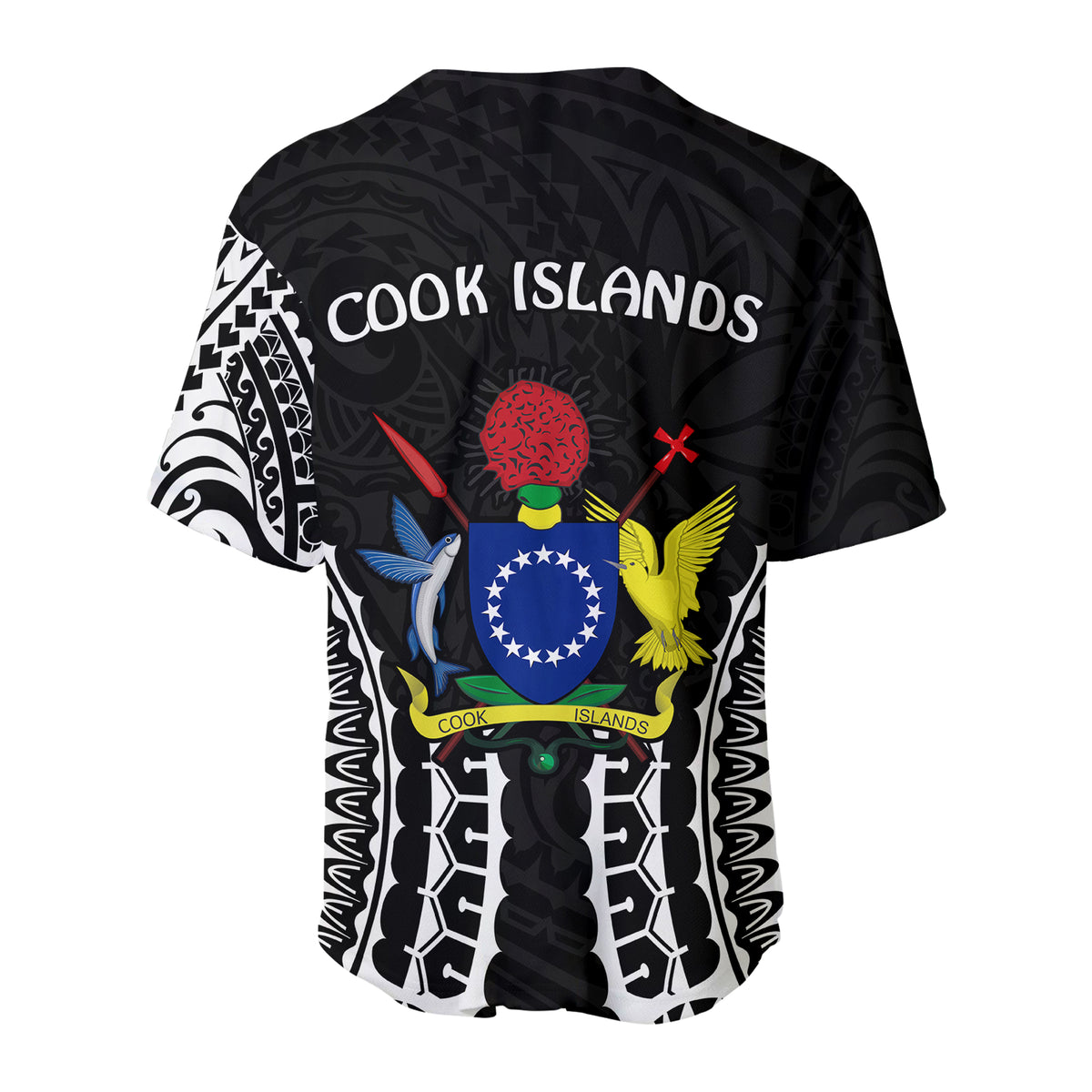 Cook Islands Baseball Jersey Polynesian Cultural The Best For You LT13 - Polynesian Pride