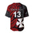 (Custom Text and Number) Wallis and Futuna Baseball Jersey Enjoy Polynesian Flowers LT13 - Polynesian Pride