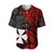 Wallis and Futuna Baseball Jersey Enjoy Polynesian Flowers LT13 - Polynesian Pride