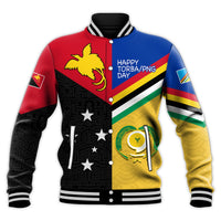 (Custom Text and Number) Torba PNG Day Baseball Jacket 2022 Simple Polynesia LT13 - Polynesian Pride