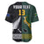 (Custom Text and Number) South Africa Protea and New Zealand Fern Baseball Jersey Rugby Go Springboks vs All Black LT13 - Polynesian Pride