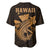 (Custom Personalised) Hawaii Baseball Jersey Kakau Kanaka Maoli Combine Polynesian Shark Ver.01 LT14 - Polynesian Pride