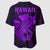 (Custom Personalised) Hawaii Baseball Jersey Kakau Kanaka Maoli Combine Polynesian Shark Ver.05 LT14 - Polynesian Pride