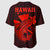 (Custom Personalised) Hawaii Baseball Jersey Kakau Kanaka Maoli Combine Polynesian Shark Ver.06 LT14 - Polynesian Pride