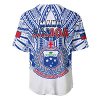 Samoa Rugby Baseball Jersey Manu Samoa 7s Ginger White Polynesian LT14 - Polynesian Pride