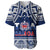 (Custom Personalise Text and Number) Samoa Rugby Baseball Jersey Toa Samoa Pacific Sporty LT14 - Polynesian Pride