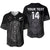 (Custom Text And Number) New Zealand Tiki Rugby Baseball Jersey NZ Maori Koru Pattern LT14 Black - Polynesian Pride