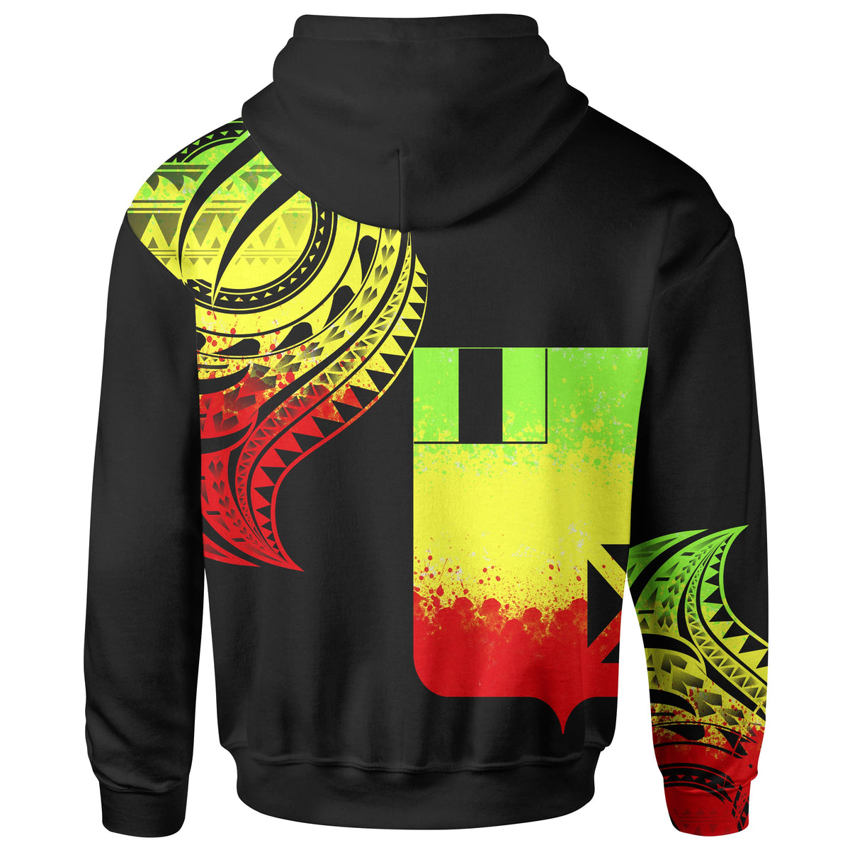 Wallis and Futuna Custom Zip Hoodie Wallis and Futuna Tatau Reggae Patterns - Polynesian Pride