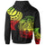 Nauru Custom Hoodie Nauru Tatau Reggae Patterns - Polynesian Pride