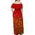 (Custom Personalised) New Zealand Off Shoulder Long Dress NZ Maori Special Ver.01 LT13 - Polynesian Pride